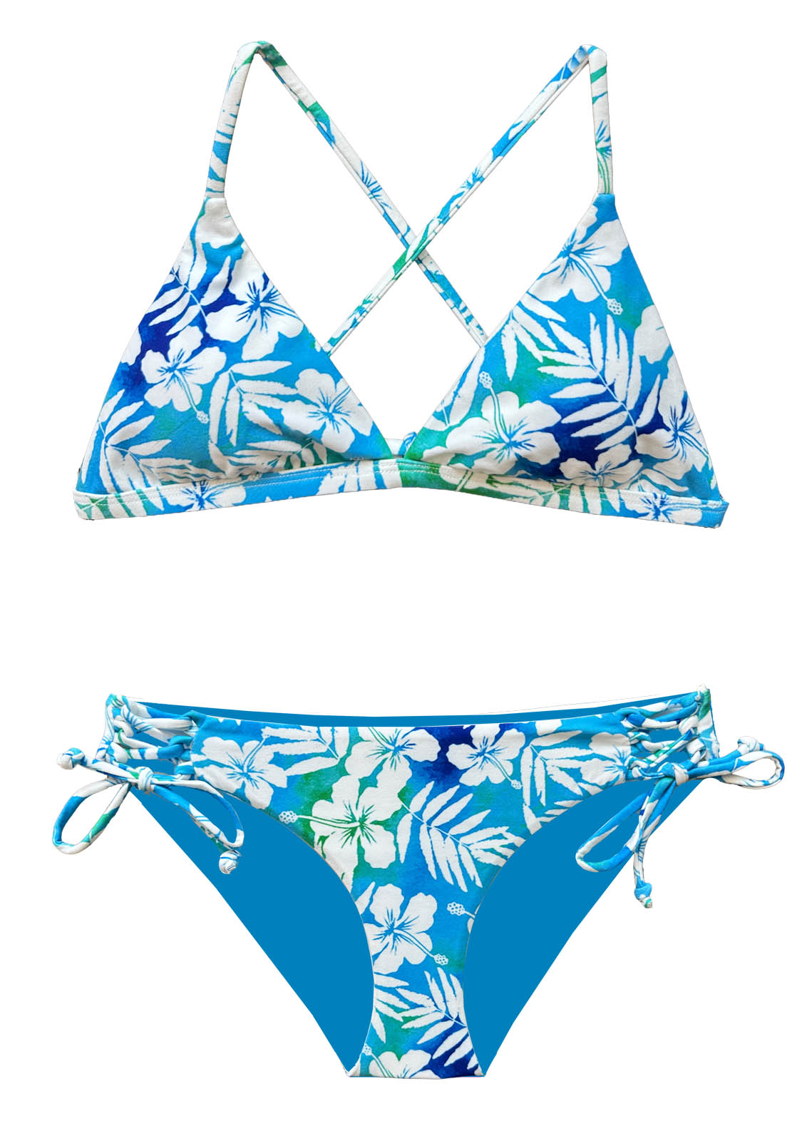 LEILANI BLUE | TRIANGLE STYLE | 2-PIECE
