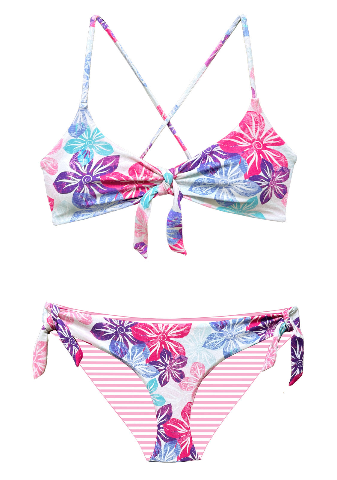 NALANI | 2-PIECE | SCOOP STYLE | Hawaiian Florals