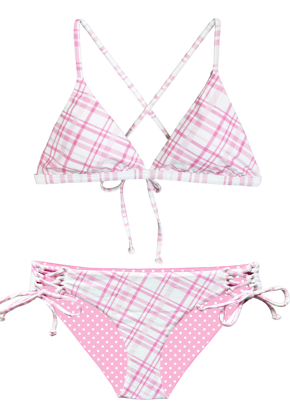 LIZZIE | TRIANGLE STYLE | REVERSIBLE | 2-PIECE Bikini