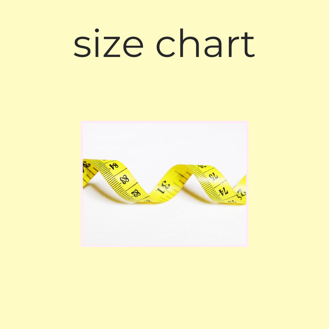 Size Chart | Chance Loves Swimwear | in Inches and CM