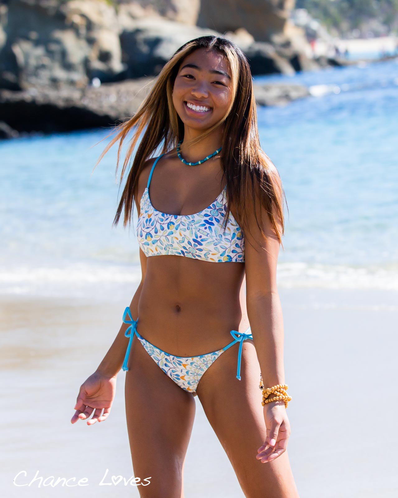 SANTORINI - SIDE TIE CHEEKY BOTTOMS Reversible