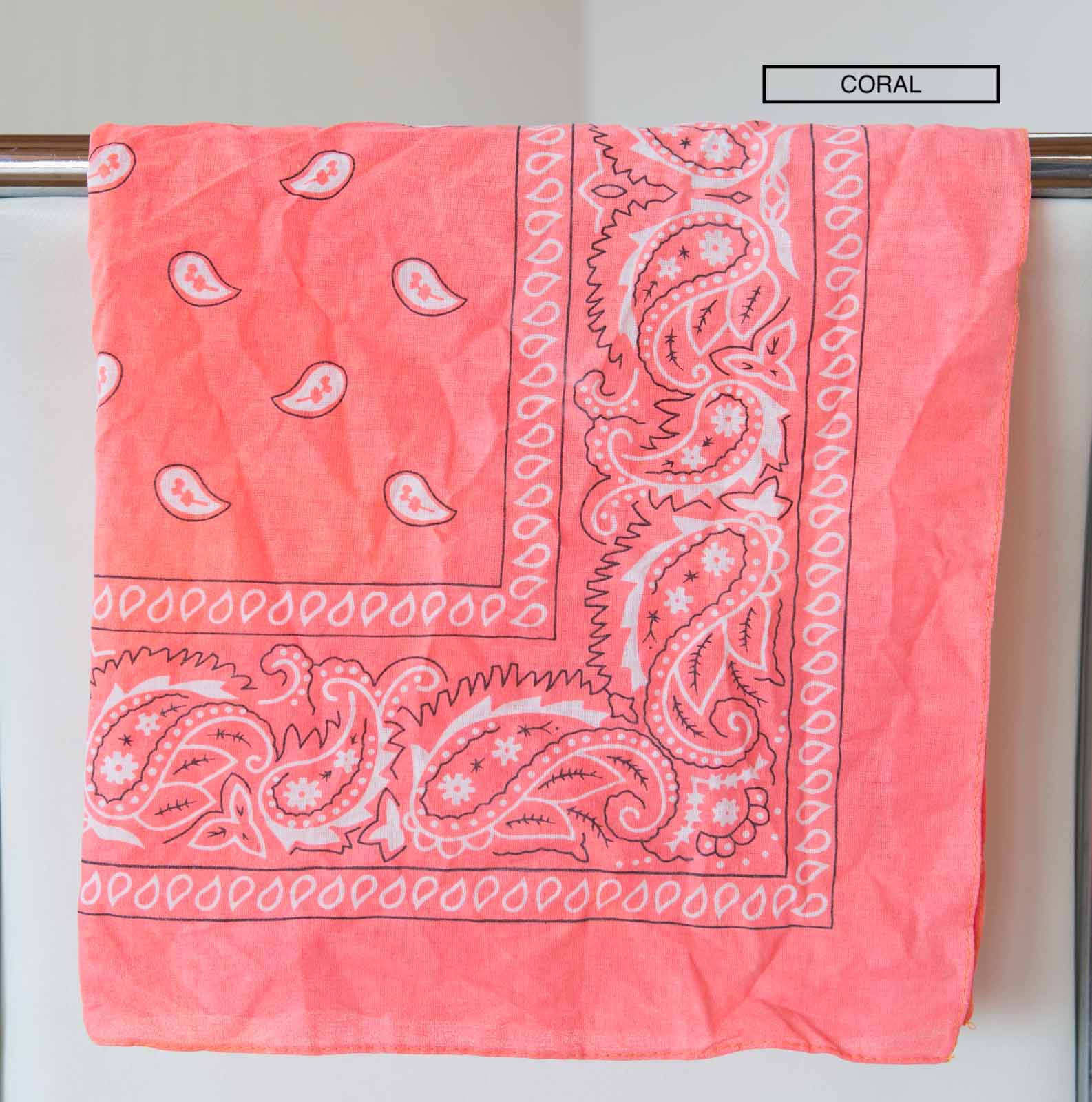 Bandana Accessory Bandanas Chance Loves CORAL