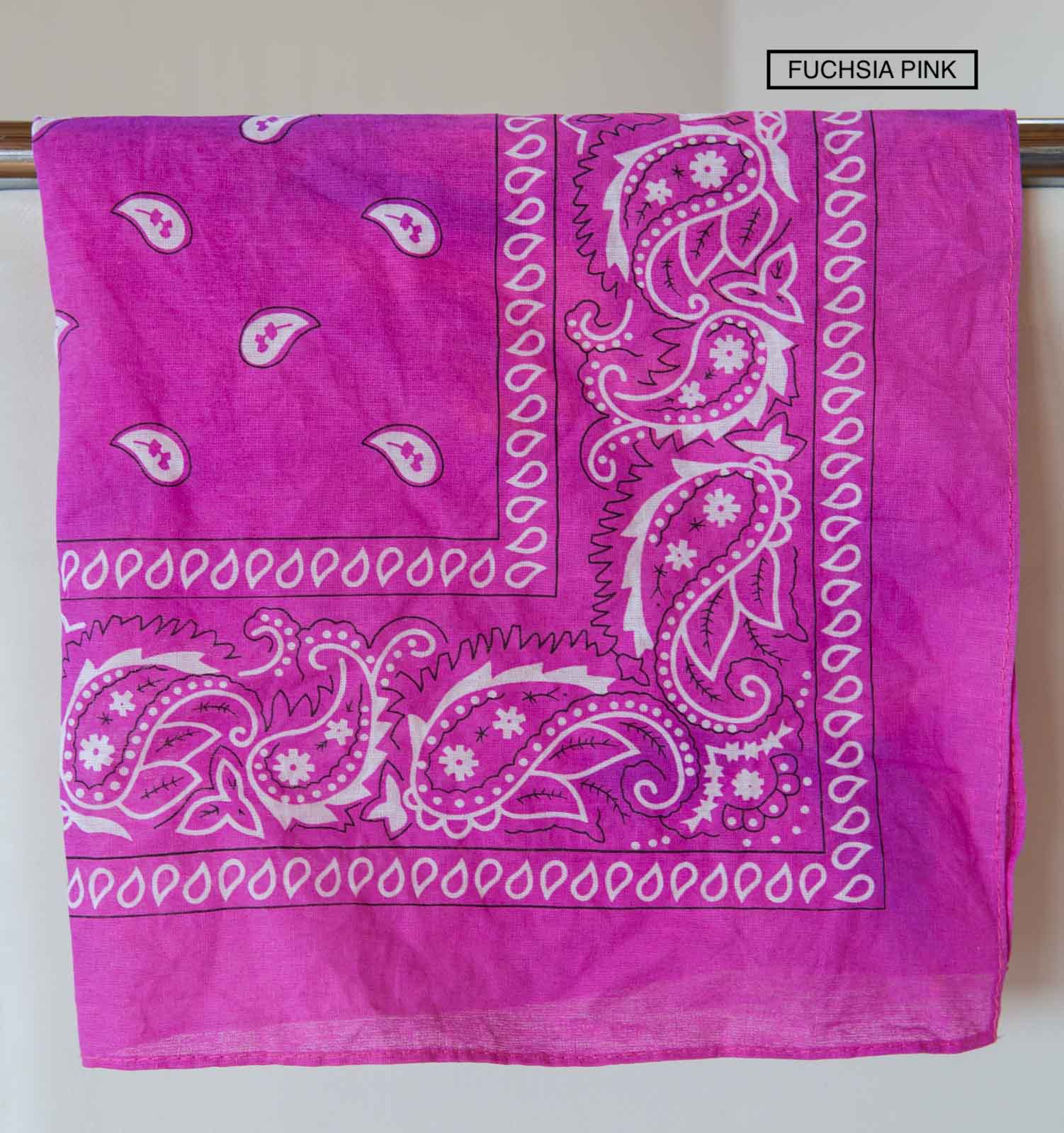 Bandana Accessory Bandanas Chance Loves FUCHSIA Pink