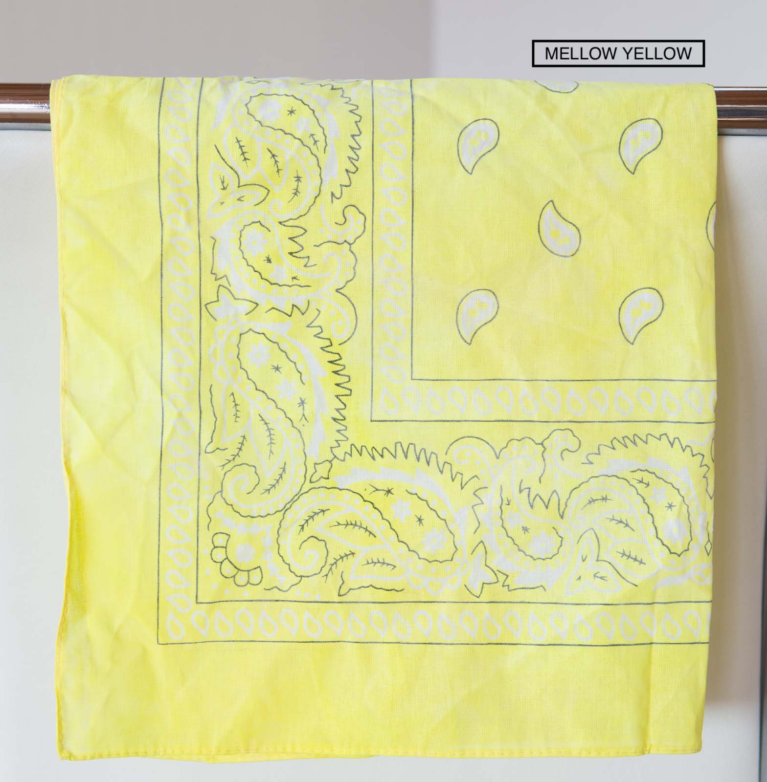 Bandana Accessory Bandanas Chance Loves MELLOW Yellow