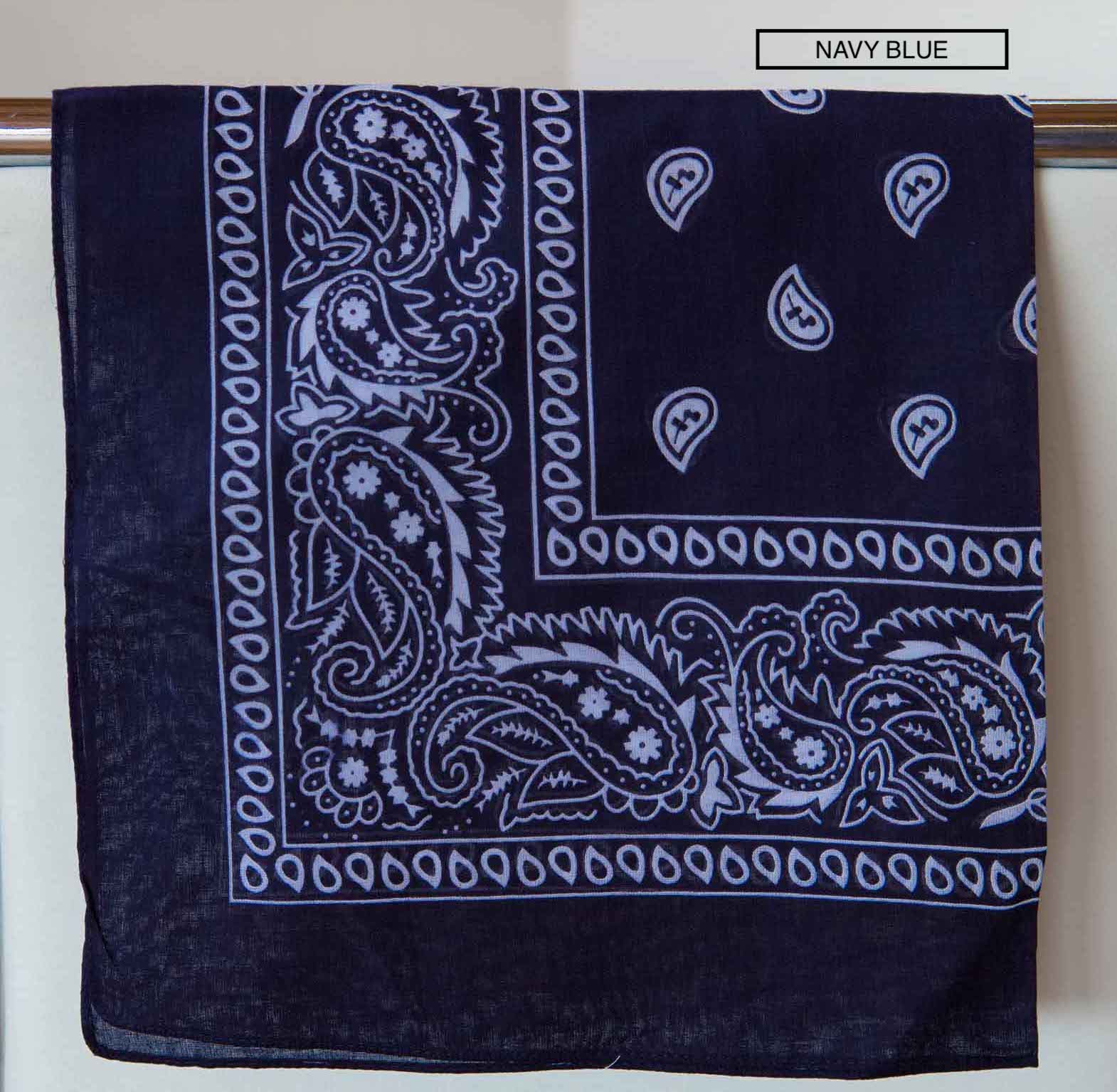 Bandana Accessory Bandanas Chance Loves NAVY Blue