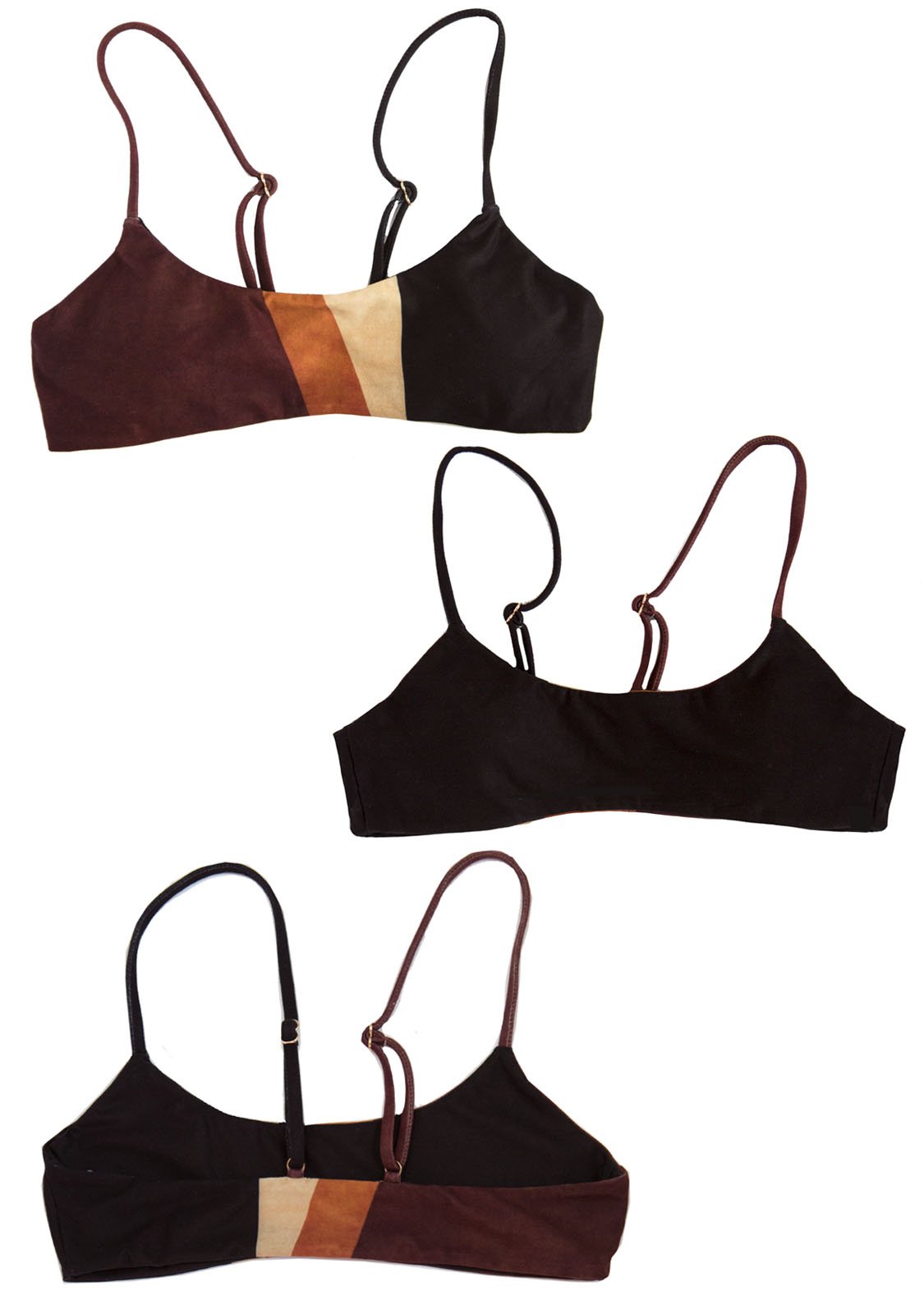SAHARA - Reversible SCOOP BIKINI TOP Bikini Scoop Top Chance Loves Swim XS
