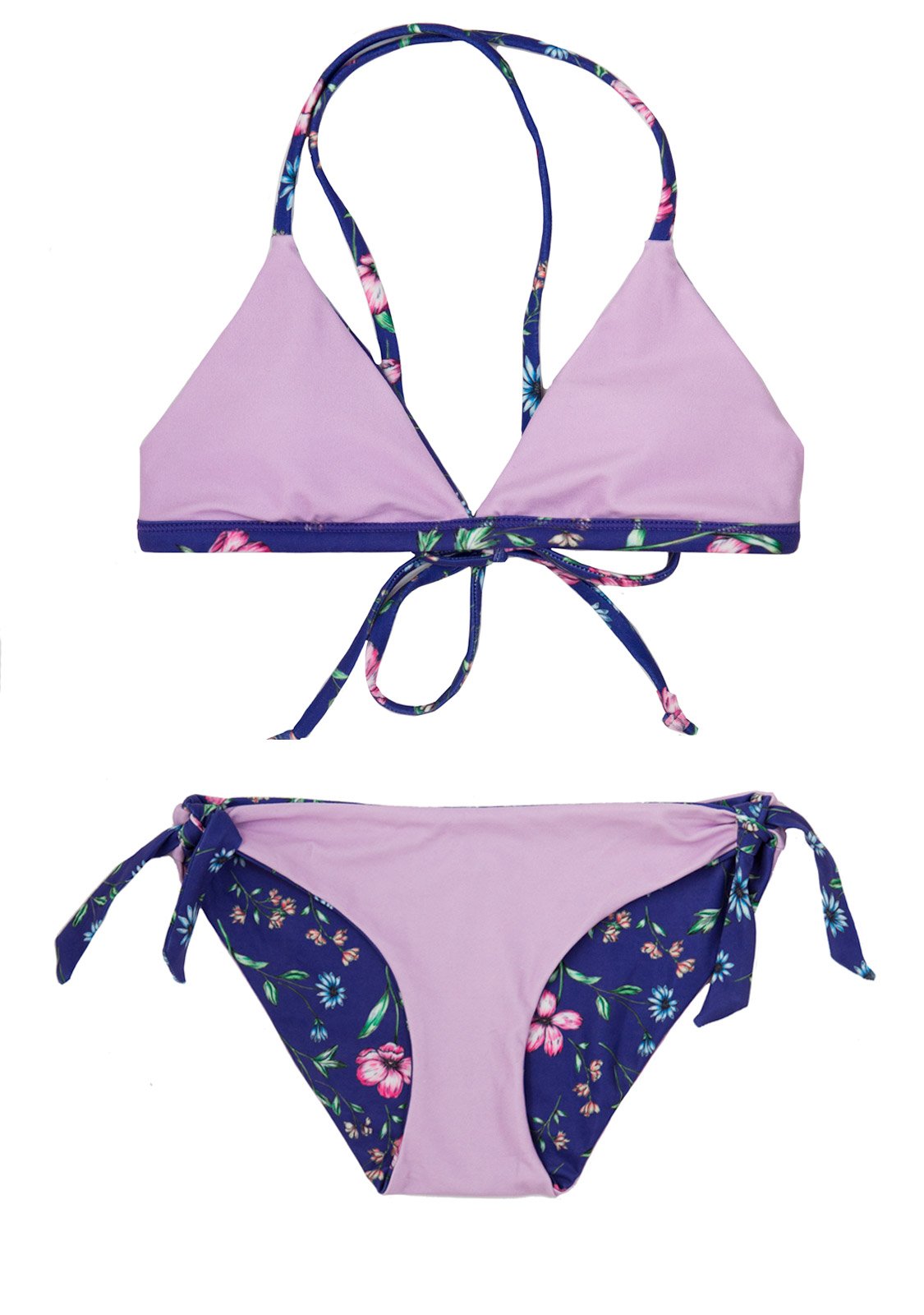 VIOLETTA Bikini - 2 Piece SET for Girls with TRIANGLE Top 2 PIECE YOUTH Bikini Set Chance Loves