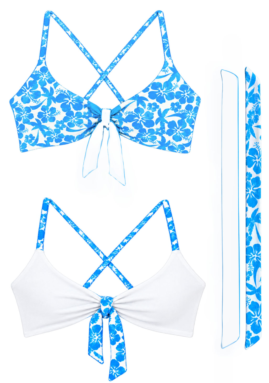 KAIA | 2-Piece Scoop Style Bikini