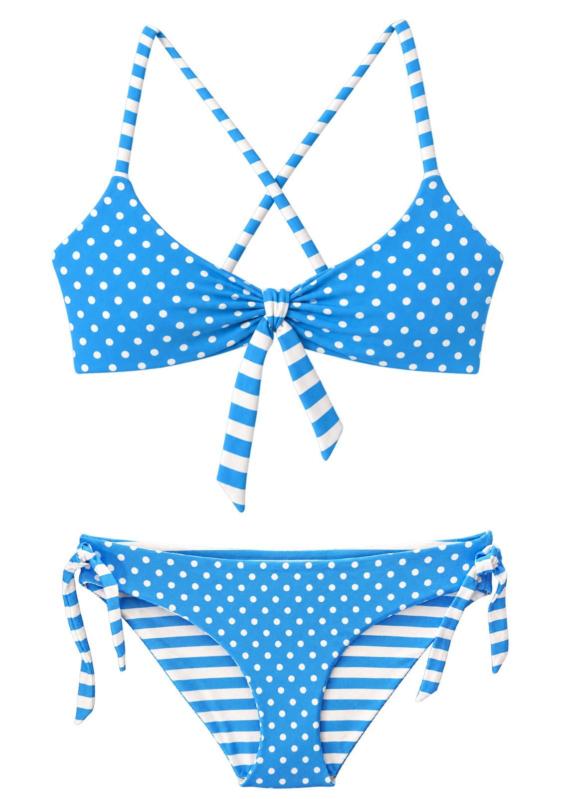 MONACO BLUE | SCOOP Style 2-PIECE