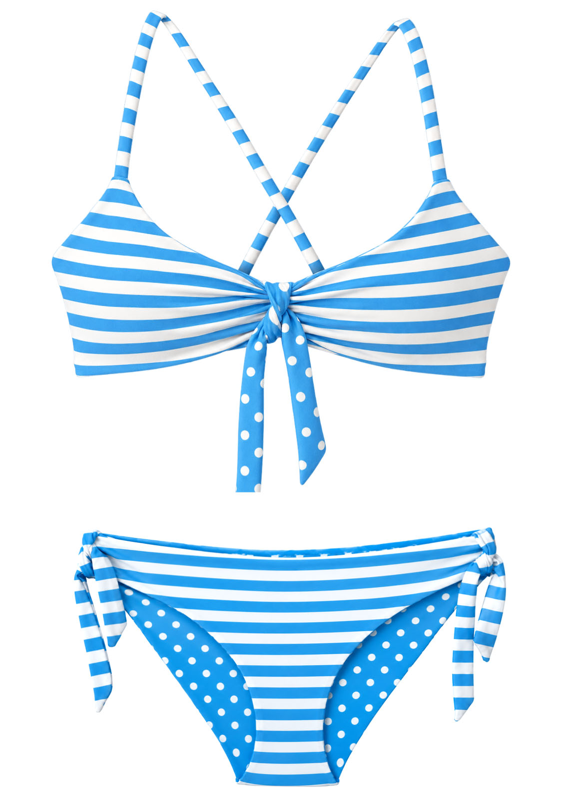 MONACO BLUE | SCOOP Style 2-PIECE