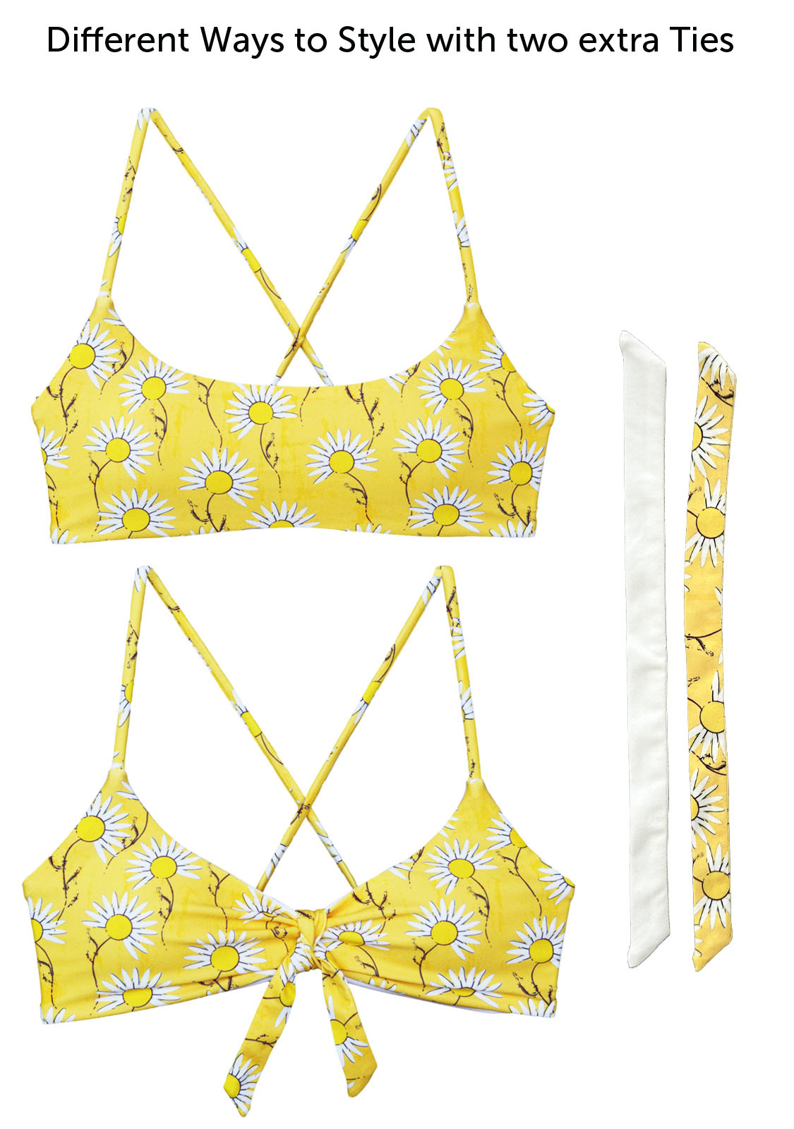 DAISY DAY | Reversible | 2-Piece | Scoop Style