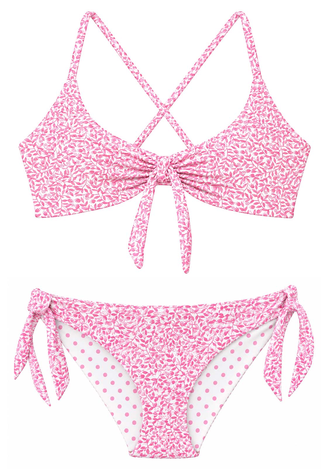 MIRA PINK | 2-PIECE | SCOOP STYLE