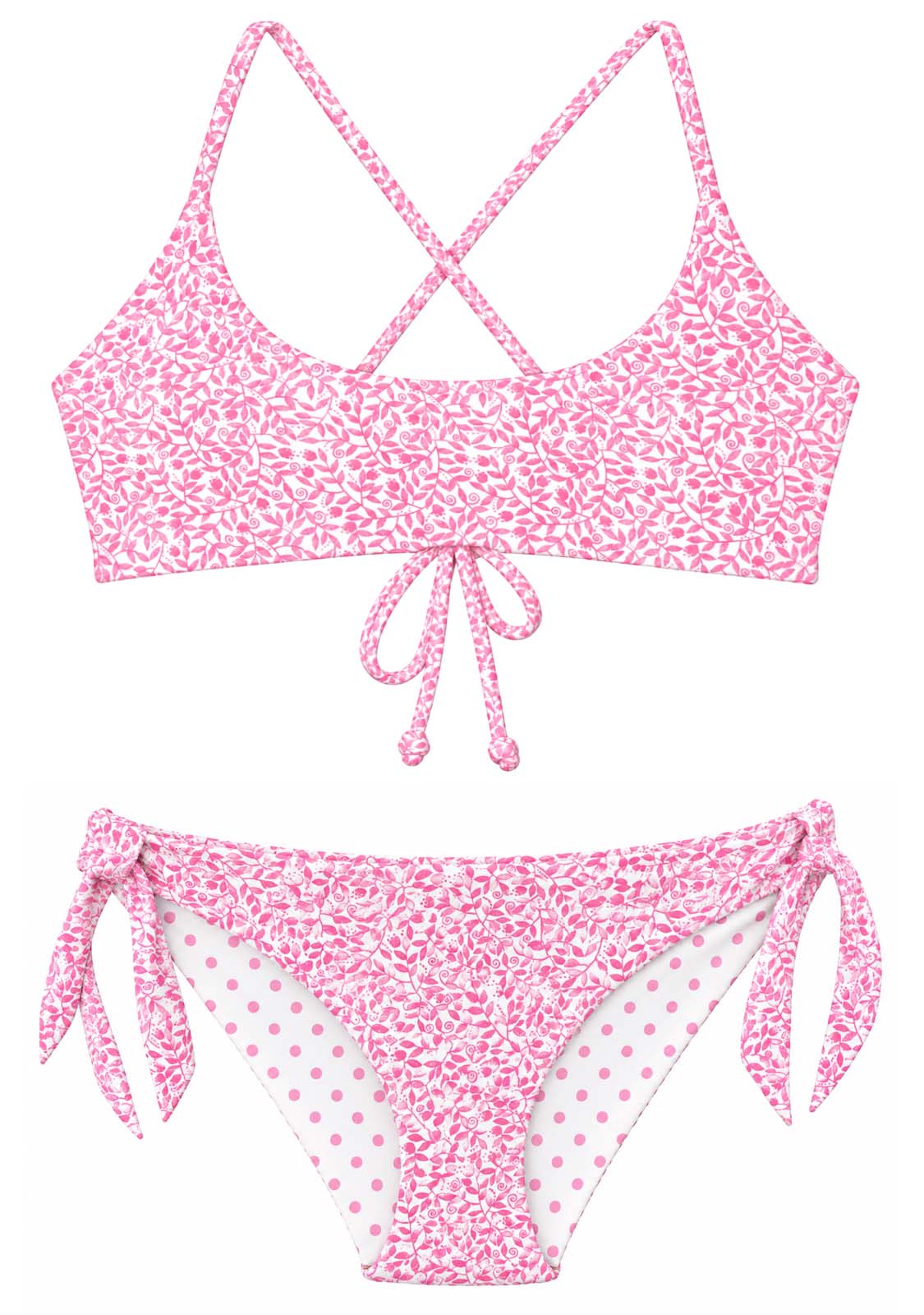 MIRA PINK | 2-PIECE | SCOOP STYLE