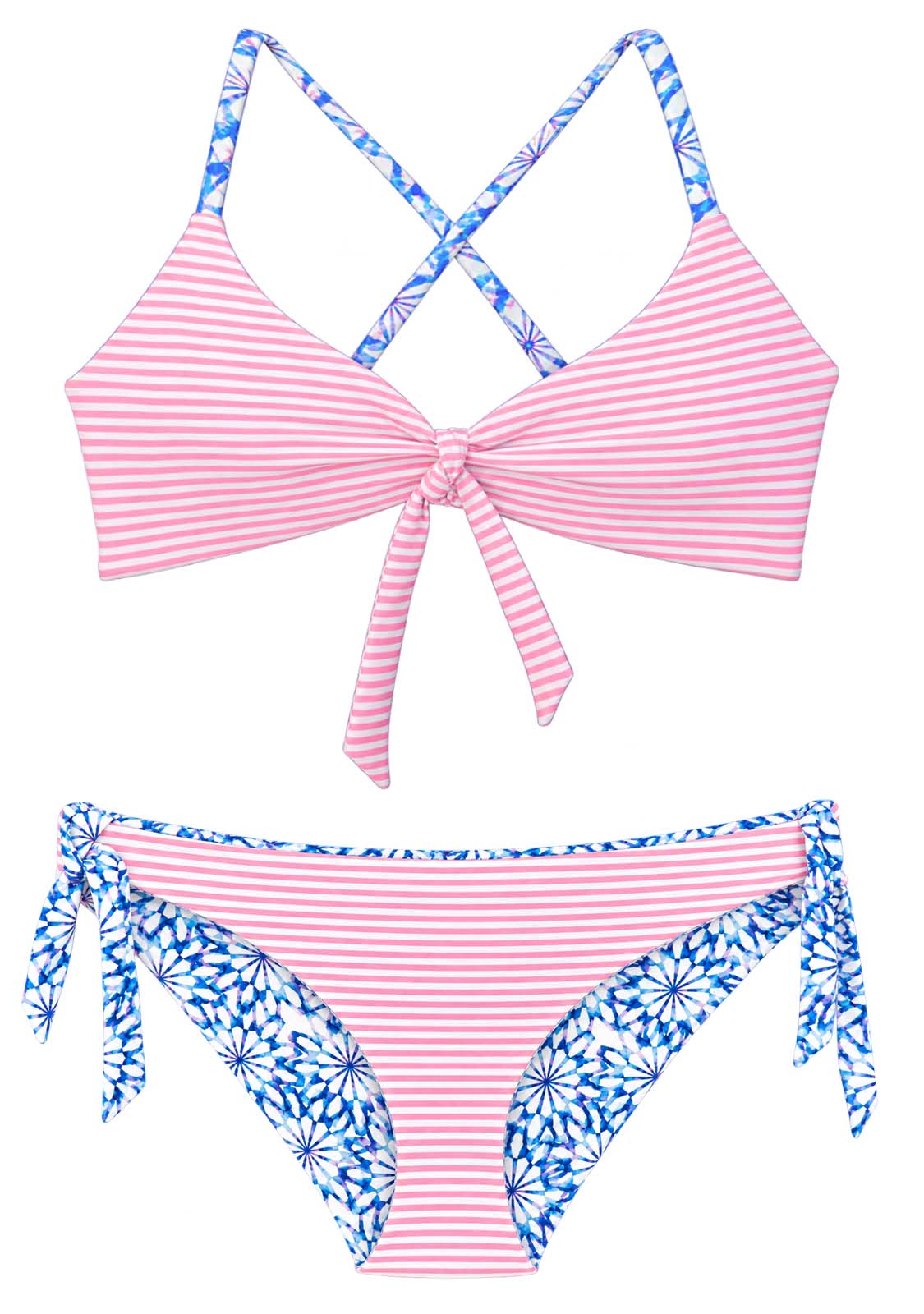 DAISY BLUE | 2-PIECE | SCOOP STYLE