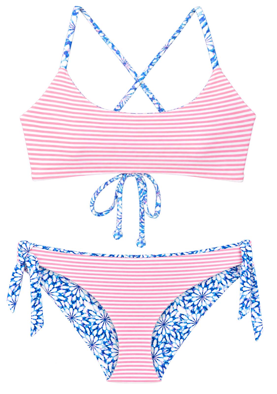 DAISY BLUE | 2-PIECE | SCOOP STYLE