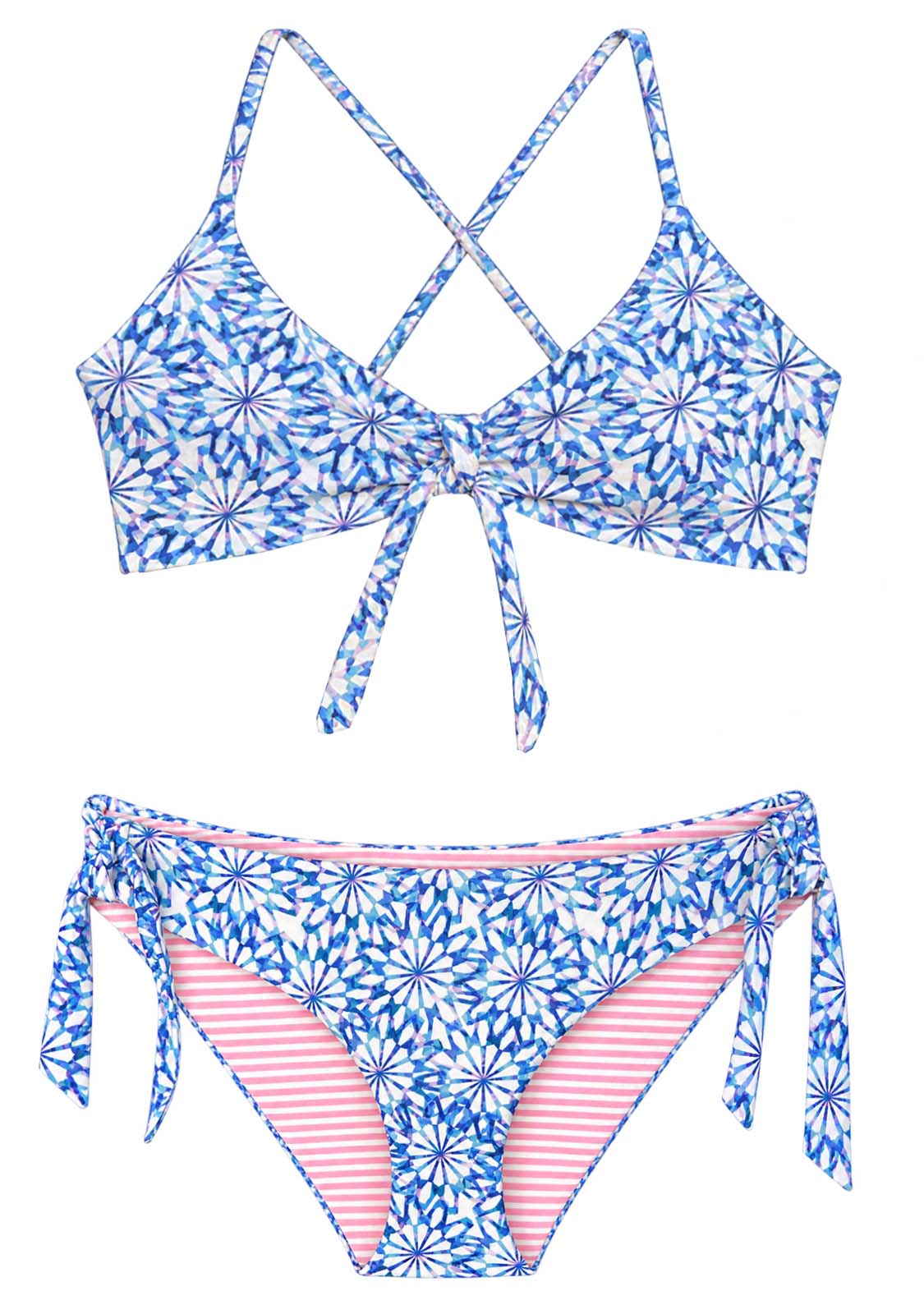 DAISY BLUE | 2-PIECE | SCOOP STYLE