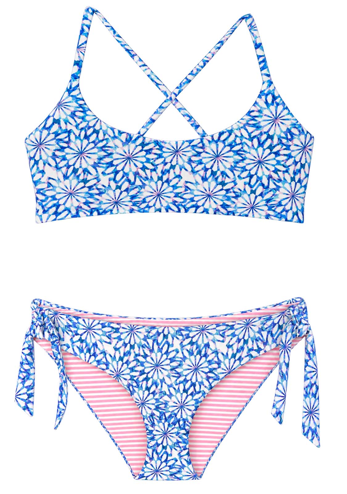 DAISY BLUE | 2-PIECE | SCOOP STYLE
