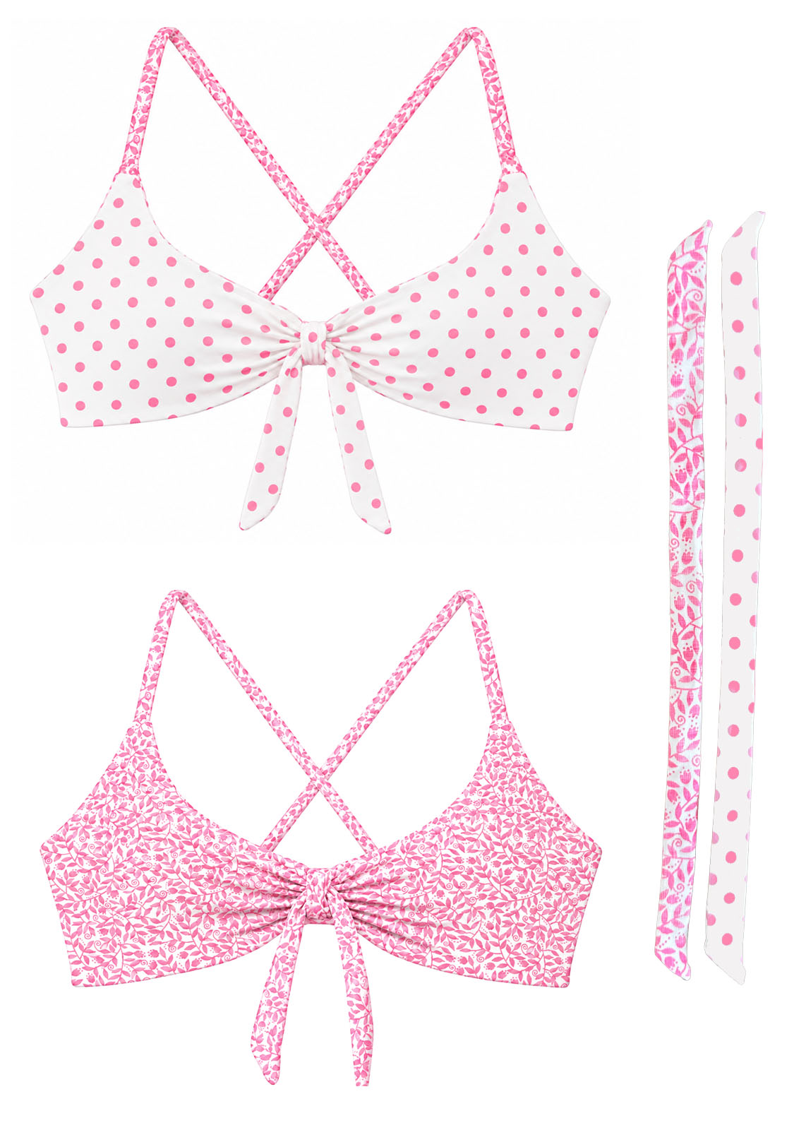 MIRA PINK | 2-PIECE | SCOOP STYLE