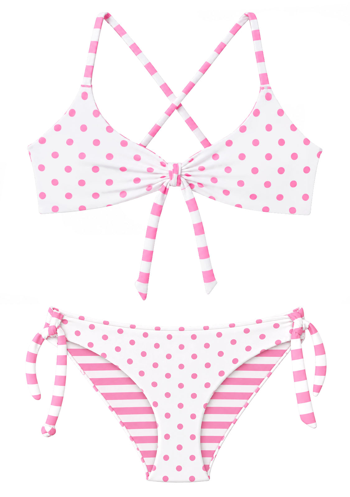 MONACO PINK | SCOOP STYLE | 2-PIECE