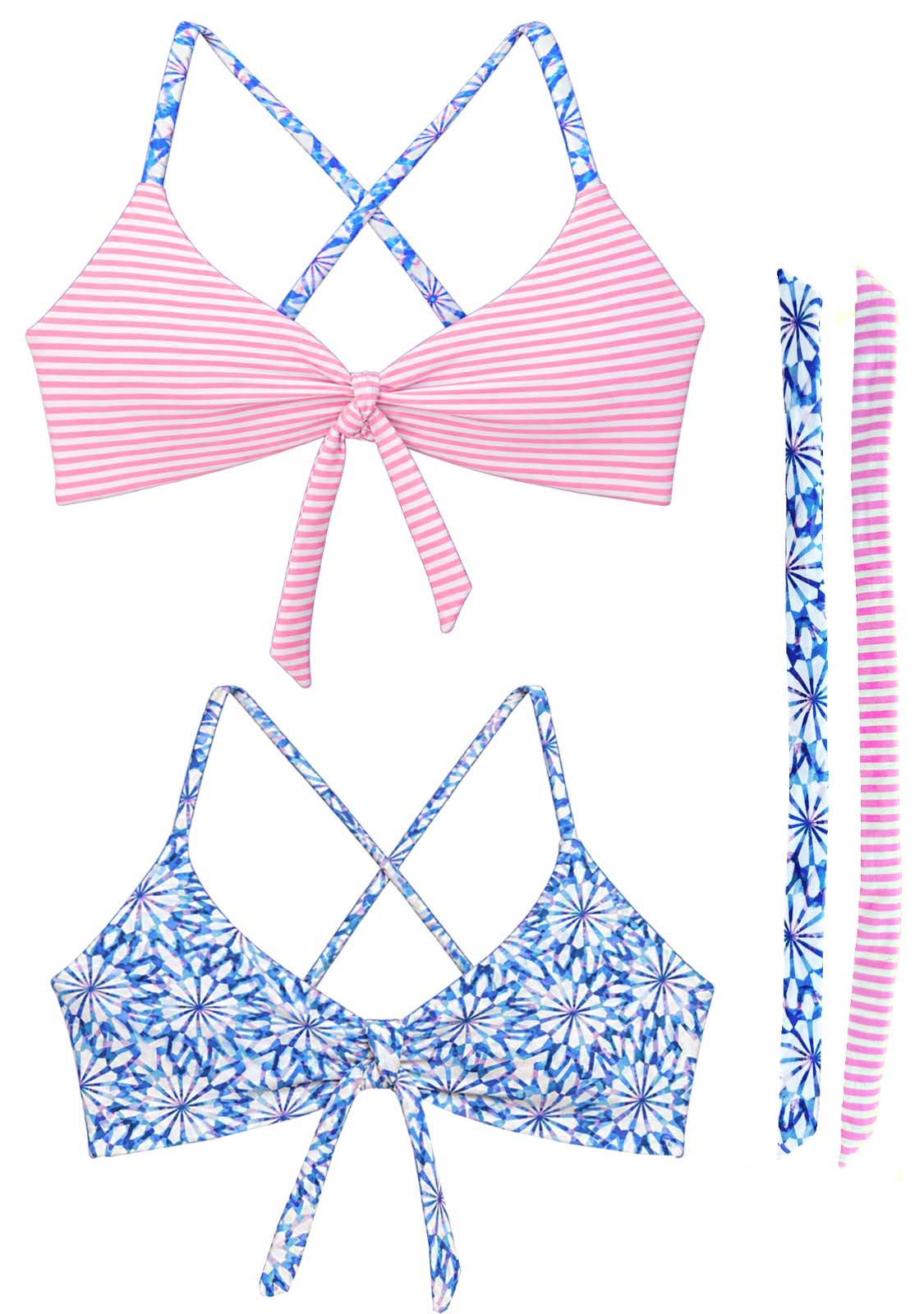 DAISY BLUE | 2-PIECE | SCOOP STYLE