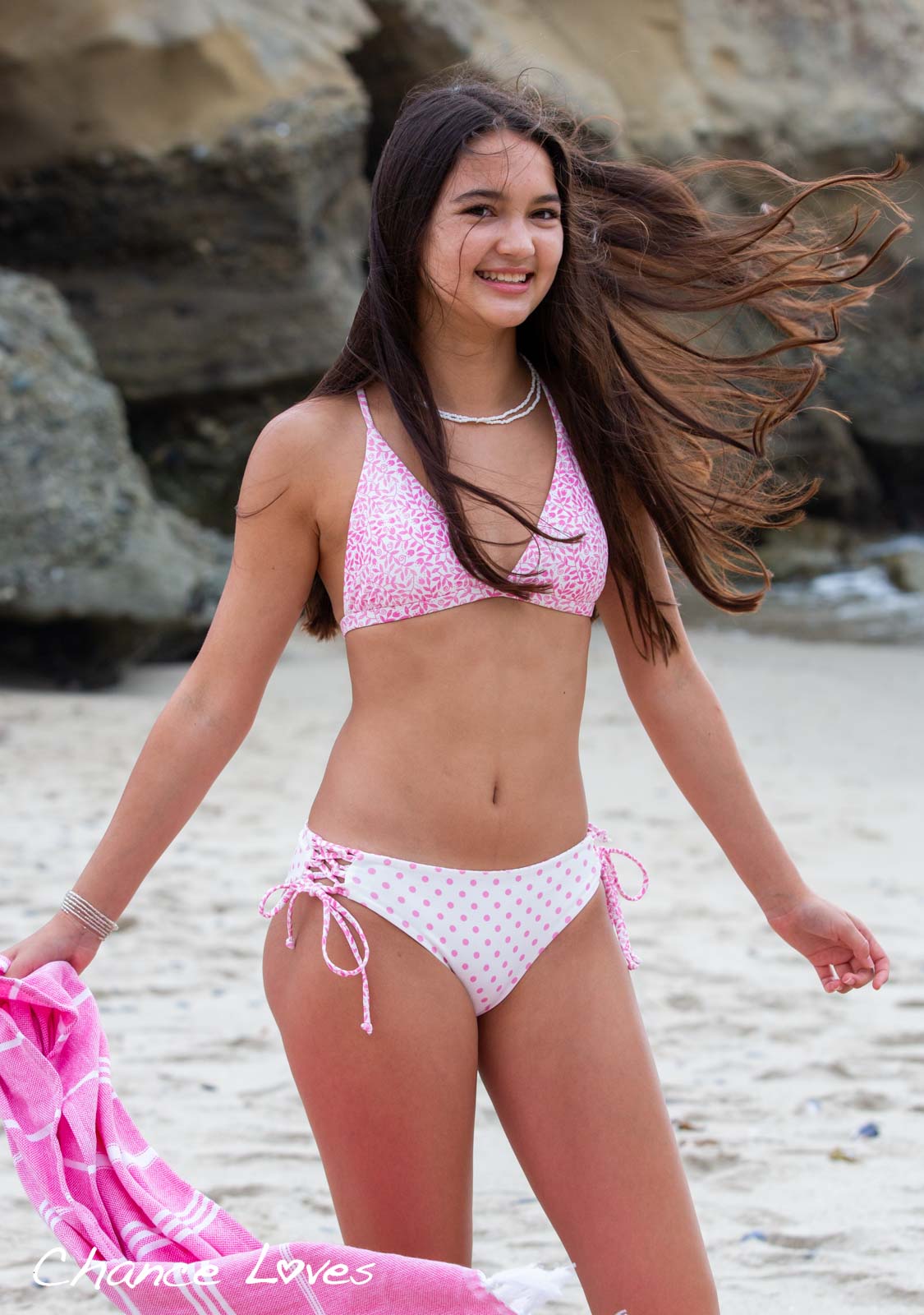 MIRA PINK | 2-PIECE | TRIANGLE STYLE