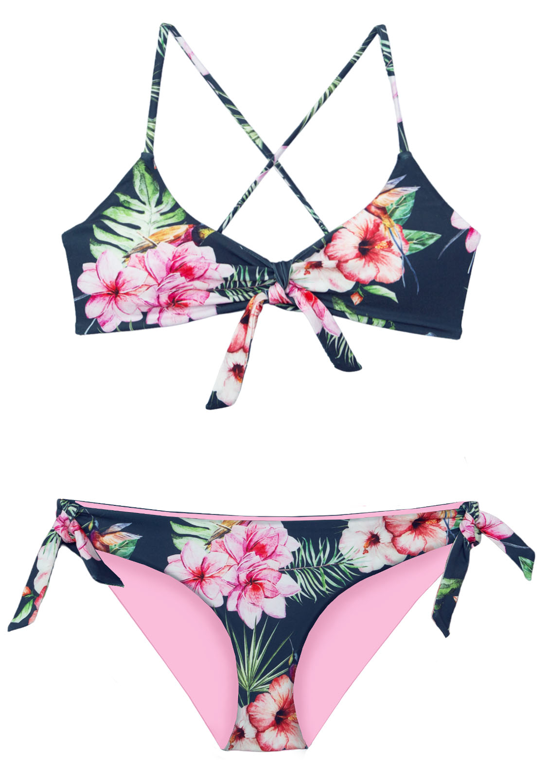 TROPICAL BAY | 2-PIECE | SCOOP STYLE | REVERSIBLE