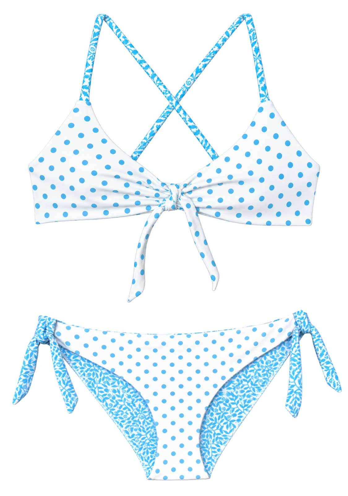 MIRA Blue | 2-PIECE | SCOOP STYLE