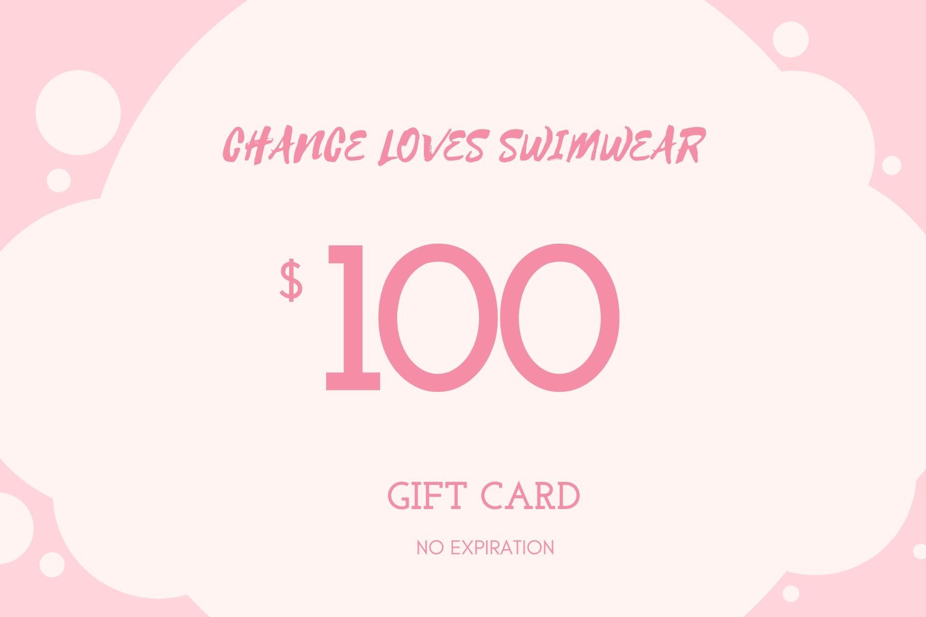 Gift Card Gift Card Chance Loves 