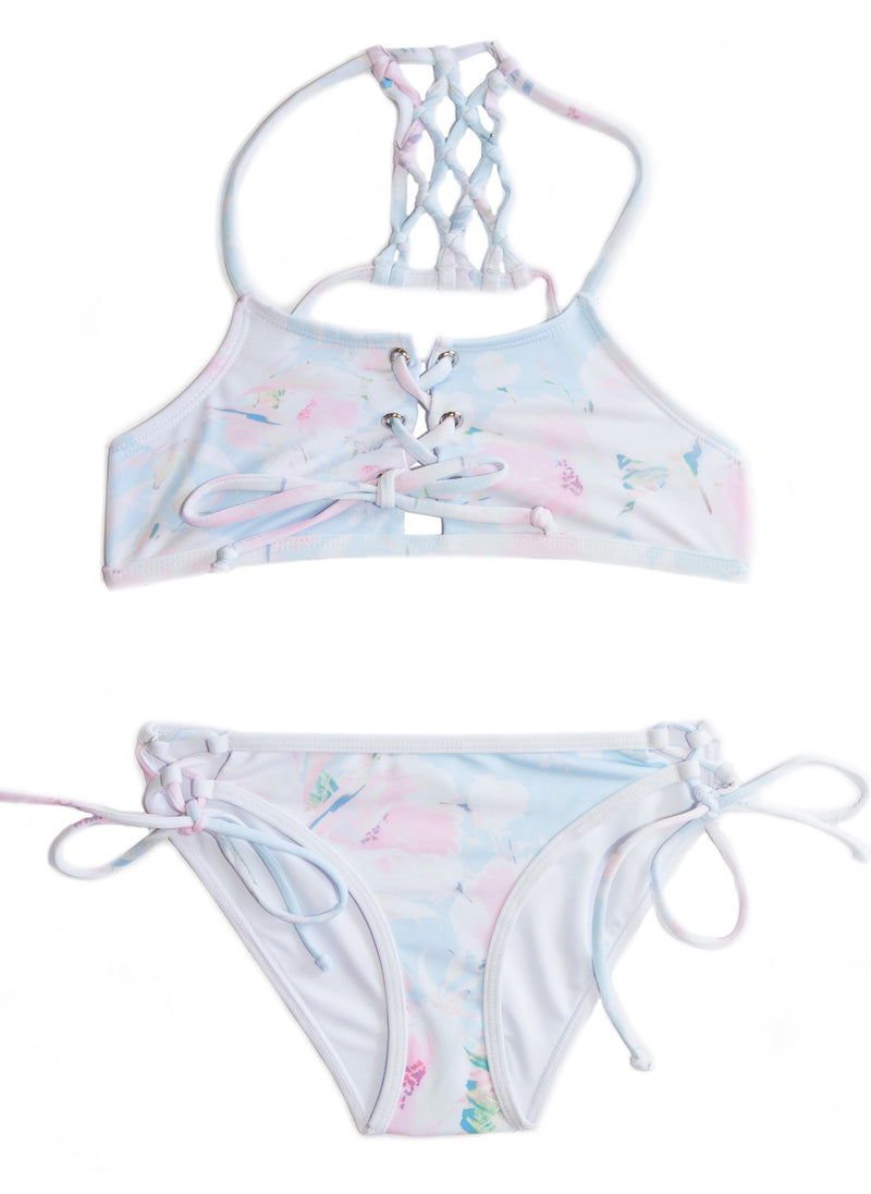 Pastel Blossoms Floral Bikini - Chance Loves Swimwear