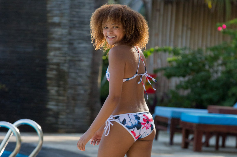 Playa del Carmen - TWO PIECE Halter Style Bikini SET Bikini with Halter Top Chance Loves Swim 