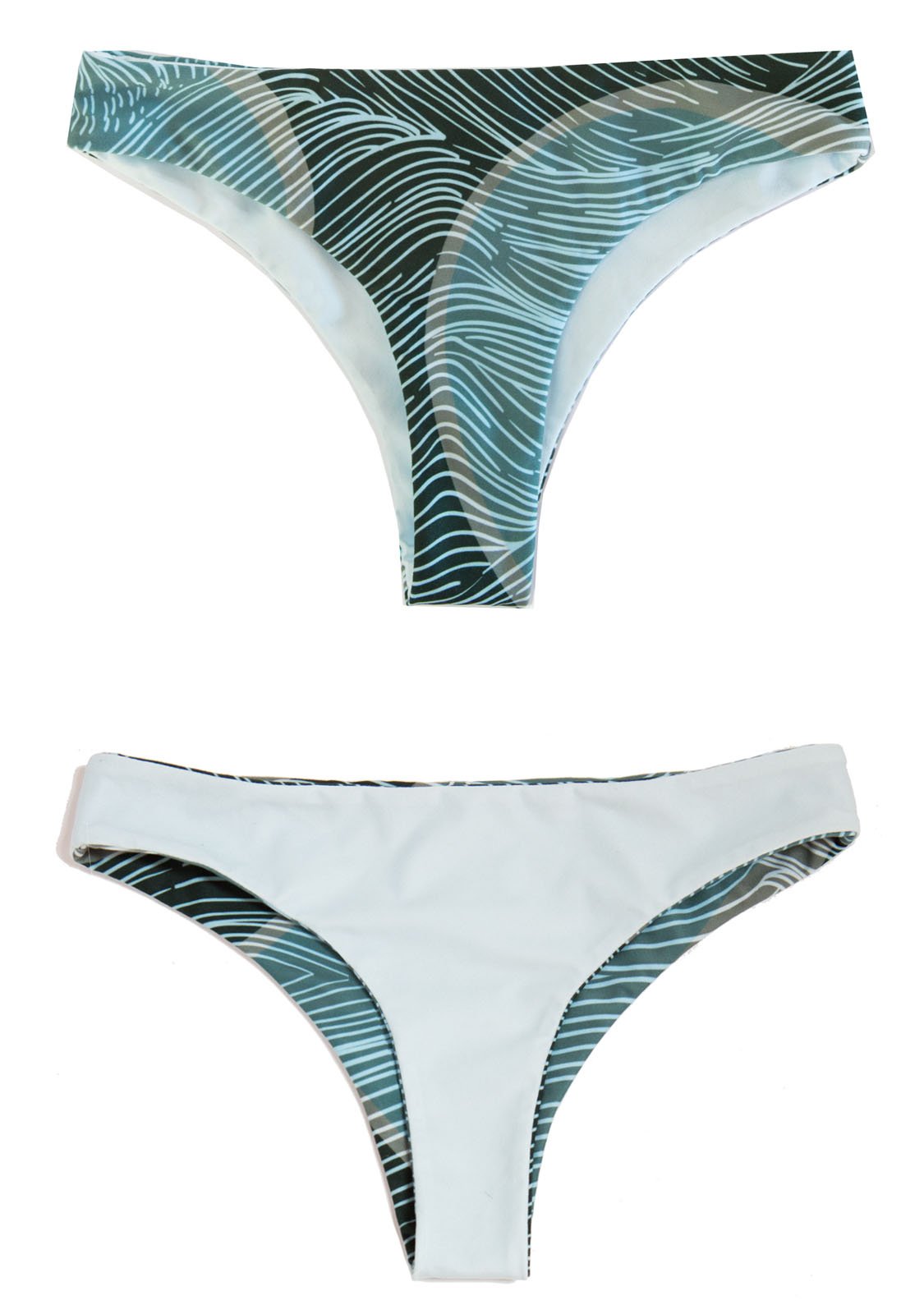 SEA GYPSY - Reversible BIKINI BOTTOMS CHEEKY Cheeky Bikini Bottoms Chance Loves Swim XS 